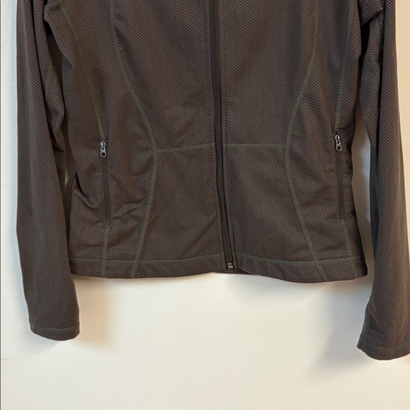 lululemon athletica Brown Define Jacket size 8 in herringbone pattern - Picture 4 of 5